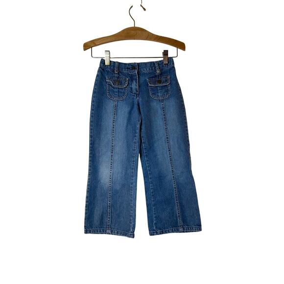 JANIE AND JACK Girl’s Wide Leg Jeans / Size: 5T - Picture 1 of 11